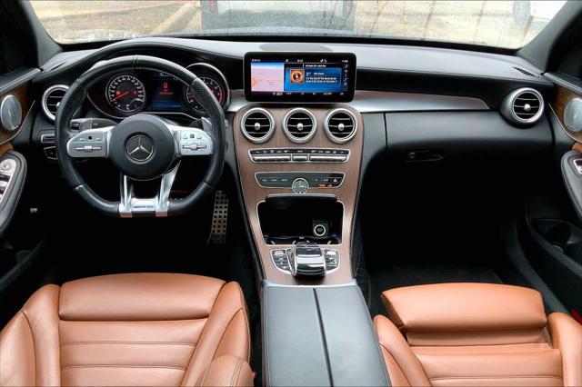 used 2020 Mercedes-Benz AMG C 43 car, priced at $35,983