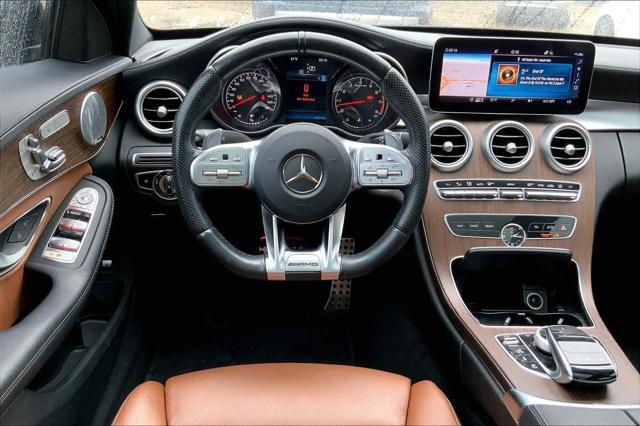 used 2020 Mercedes-Benz AMG C 43 car, priced at $35,983