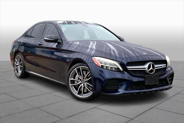 used 2020 Mercedes-Benz AMG C 43 car, priced at $35,983