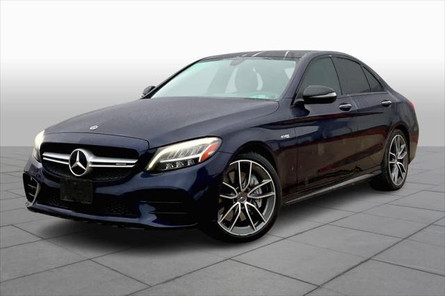 used 2020 Mercedes-Benz AMG C 43 car, priced at $35,983