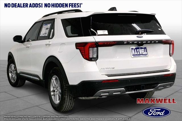 new 2025 Ford Explorer car, priced at $41,205