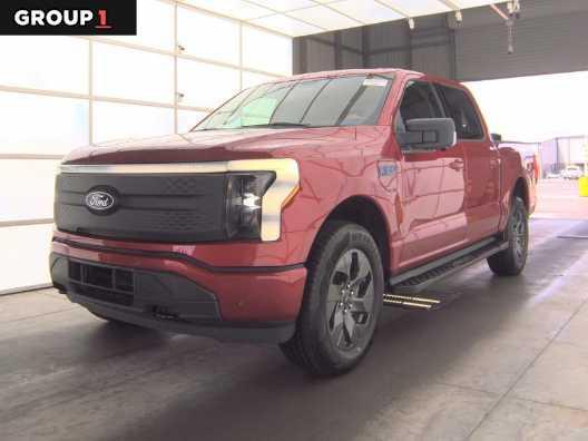 used 2024 Ford F-150 Lightning car, priced at $46,971