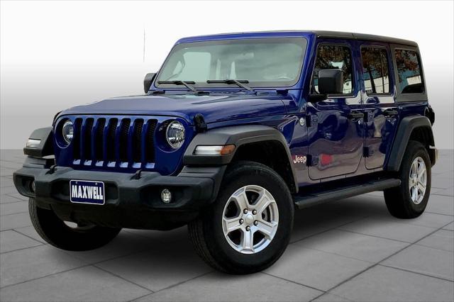 used 2019 Jeep Wrangler Unlimited car, priced at $24,582