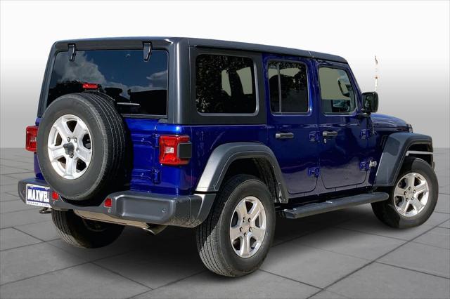 used 2019 Jeep Wrangler Unlimited car, priced at $24,582