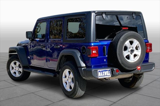 used 2019 Jeep Wrangler Unlimited car, priced at $24,582