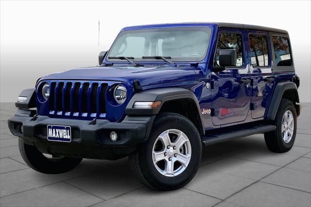 used 2019 Jeep Wrangler Unlimited car, priced at $24,582