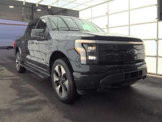 used 2022 Ford F-150 Lightning car, priced at $52,971