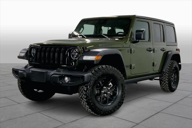 used 2024 Jeep Wrangler car, priced at $44,582