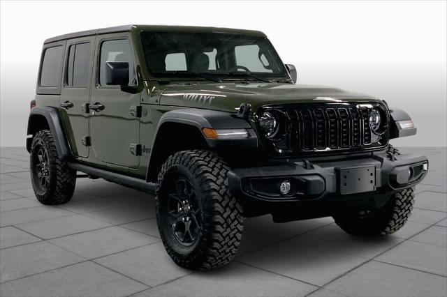 used 2024 Jeep Wrangler car, priced at $44,582