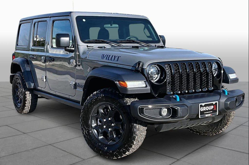 used 2023 Jeep Wrangler 4xe car, priced at $26,682