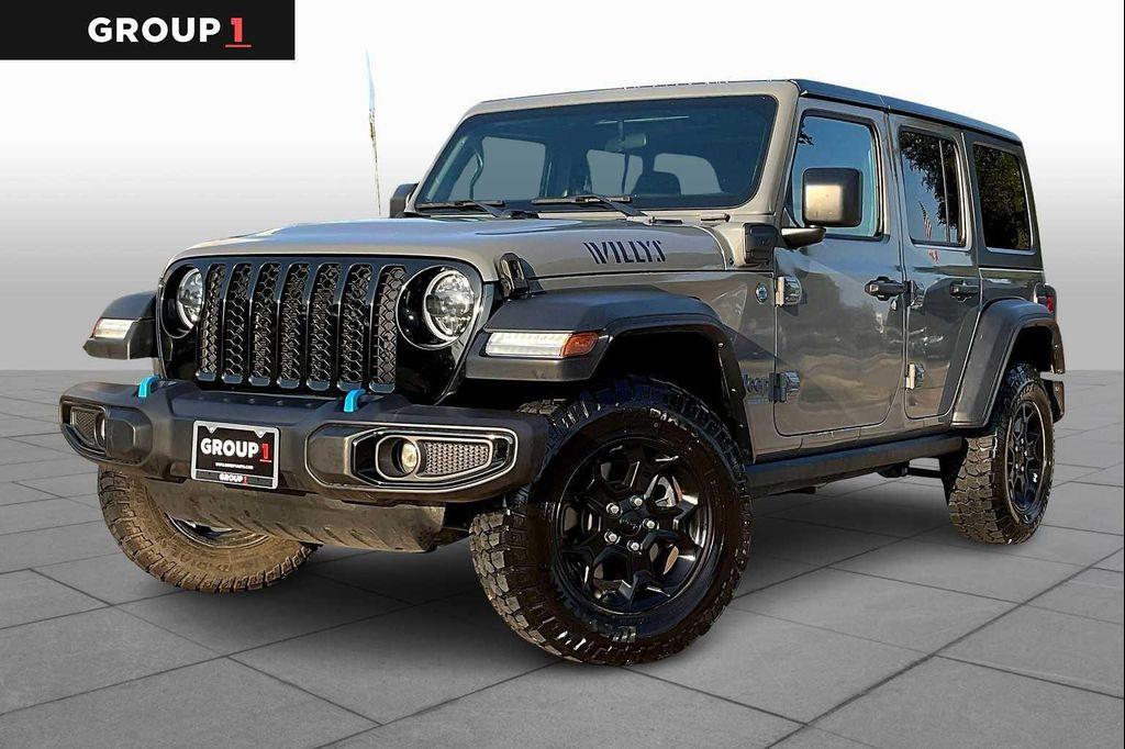 used 2023 Jeep Wrangler 4xe car, priced at $26,682