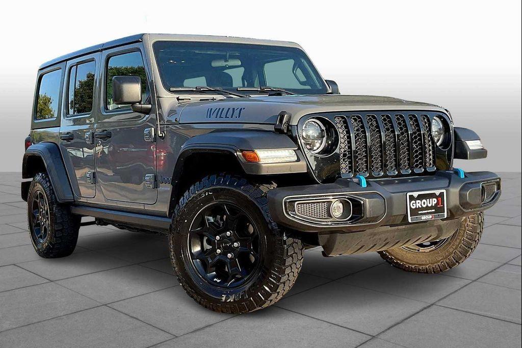 used 2023 Jeep Wrangler 4xe car, priced at $26,682