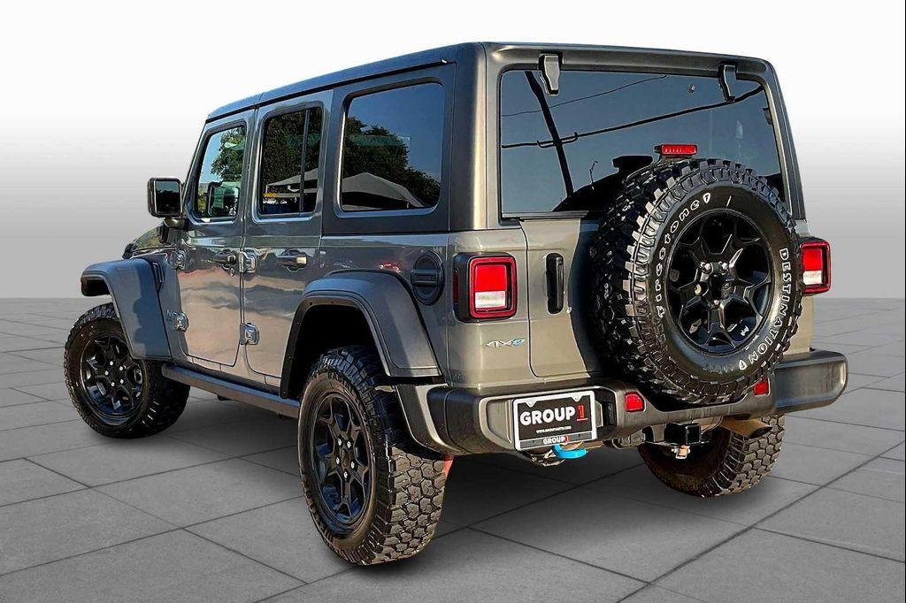 used 2023 Jeep Wrangler 4xe car, priced at $26,682