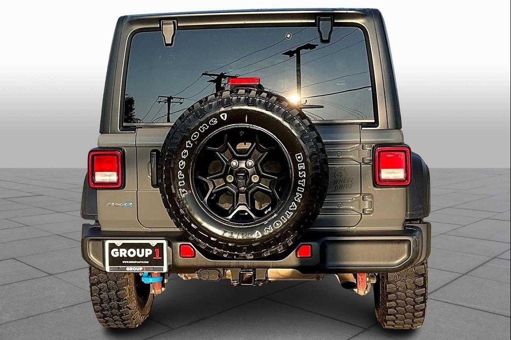 used 2023 Jeep Wrangler 4xe car, priced at $26,682
