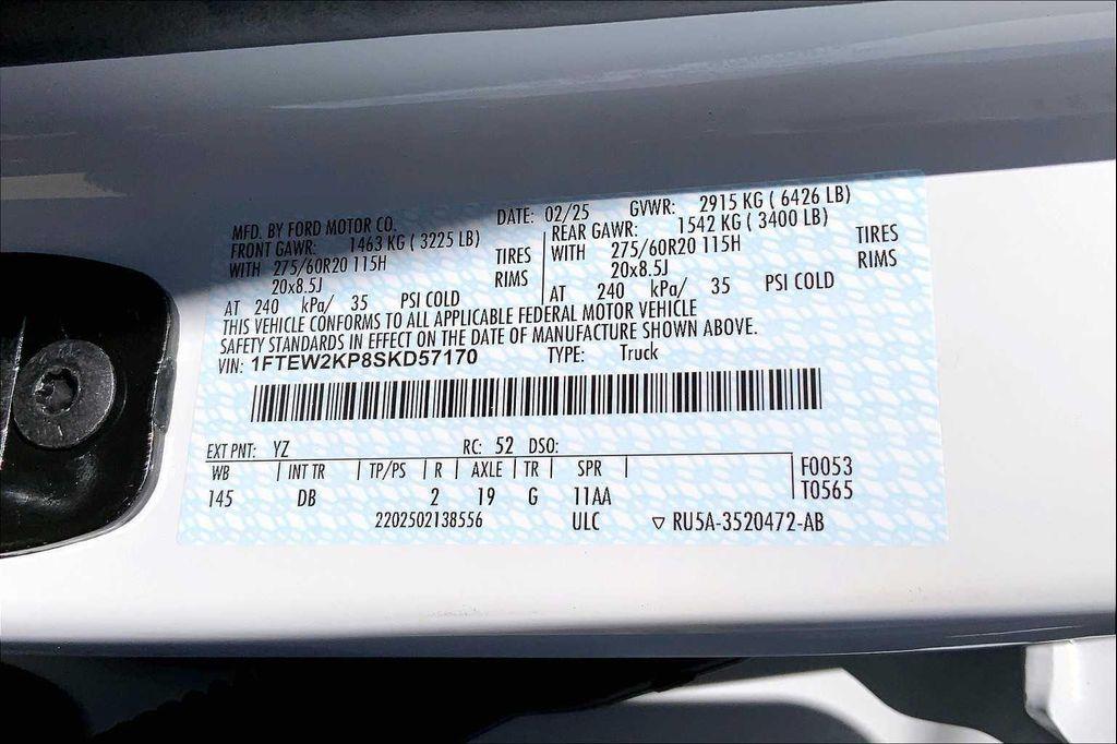 new 2025 Ford F-150 car, priced at $43,041