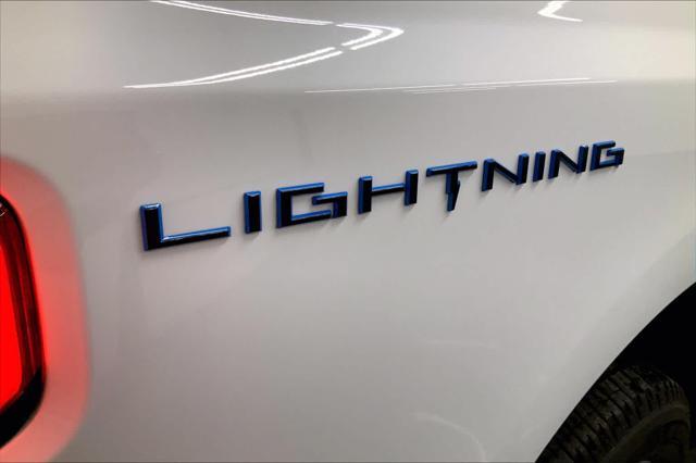 used 2022 Ford F-150 Lightning car, priced at $37,586
