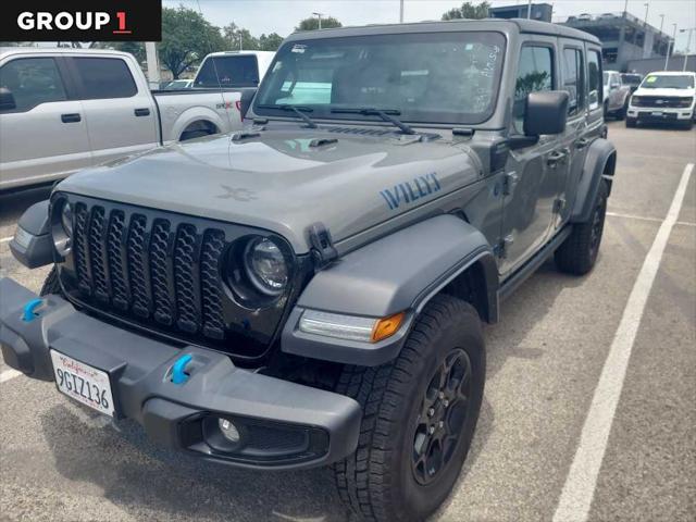 used 2023 Jeep Wrangler 4xe car, priced at $28,971
