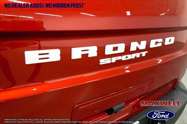 new 2024 Ford Bronco Sport car, priced at $36,638