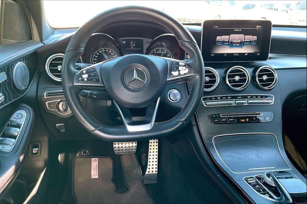 used 2017 Mercedes-Benz AMG GLC 43 car, priced at $19,971