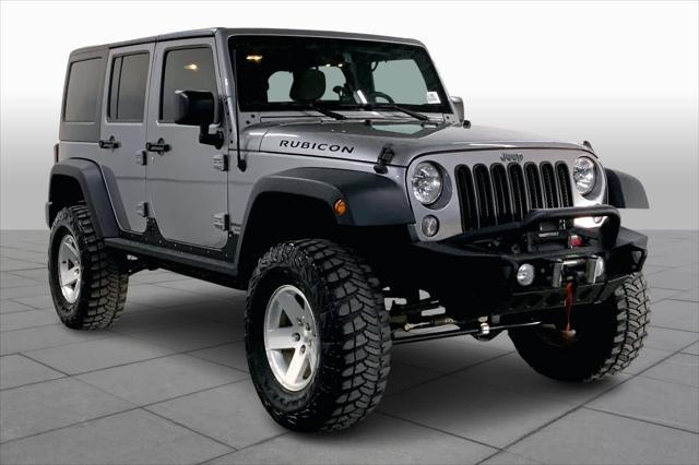 used 2016 Jeep Wrangler Unlimited car, priced at $24,971