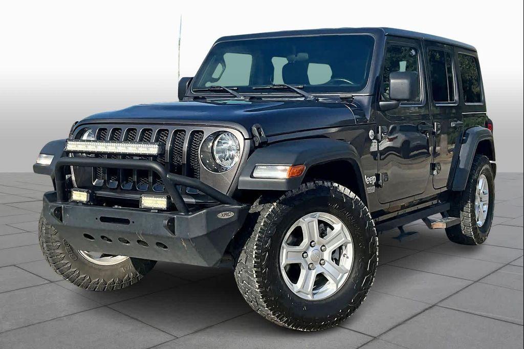 used 2020 Jeep Wrangler Unlimited car, priced at $23,575