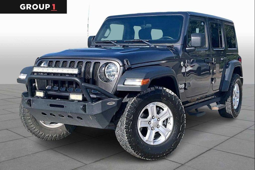 used 2020 Jeep Wrangler Unlimited car, priced at $23,575