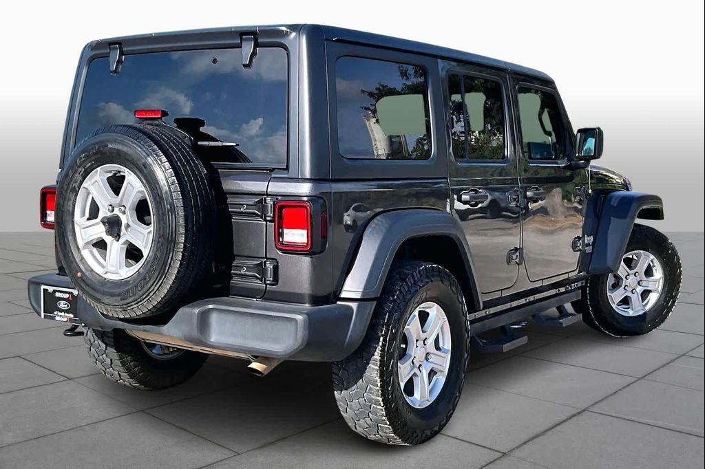 used 2020 Jeep Wrangler Unlimited car, priced at $23,575