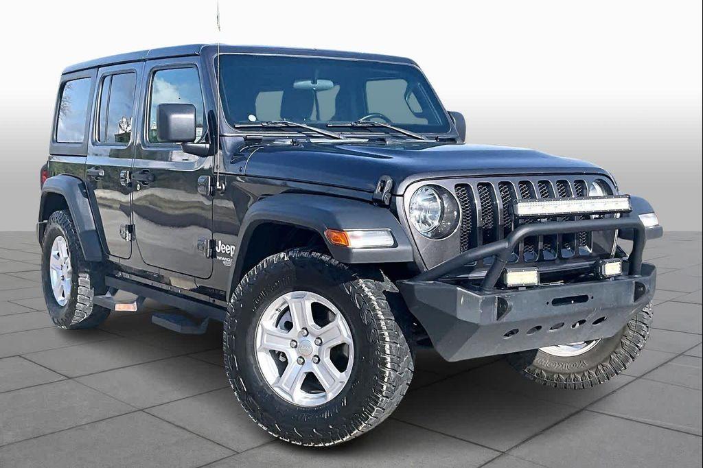 used 2020 Jeep Wrangler Unlimited car, priced at $23,575