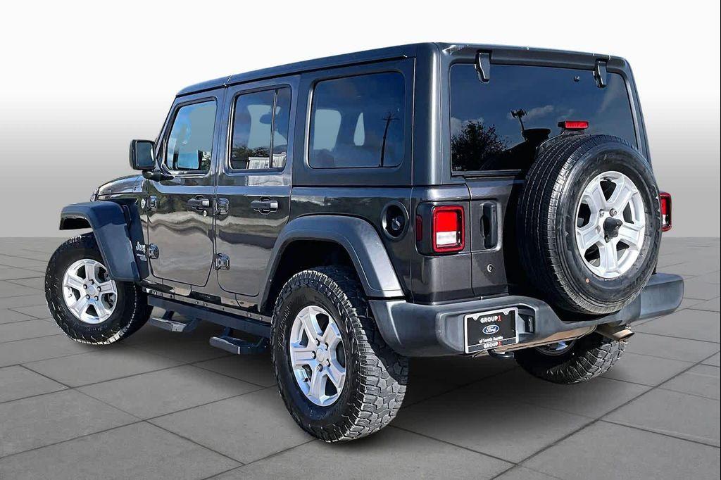 used 2020 Jeep Wrangler Unlimited car, priced at $23,575
