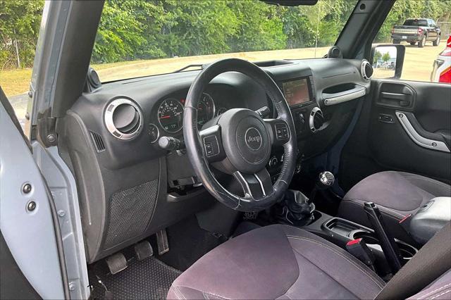 used 2014 Jeep Wrangler Unlimited car, priced at $18,468