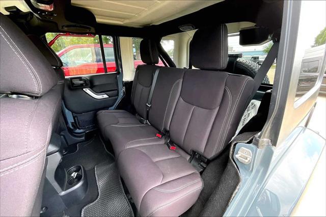 used 2014 Jeep Wrangler Unlimited car, priced at $18,468