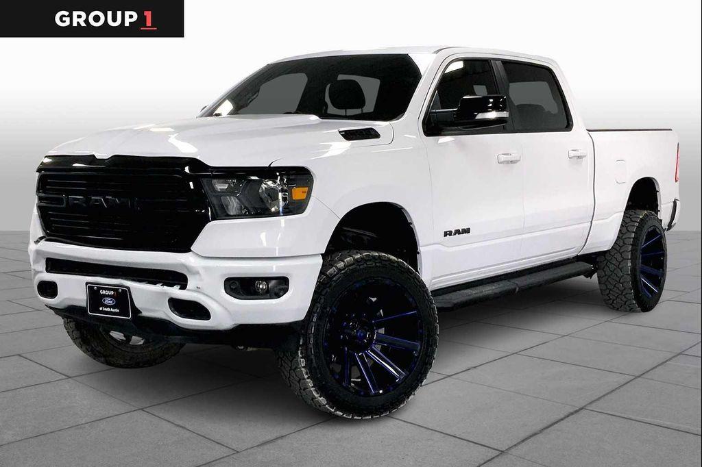 used 2021 Ram 1500 car, priced at $25,981