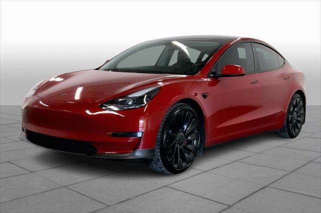 used 2022 Tesla Model 3 car, priced at $29,971