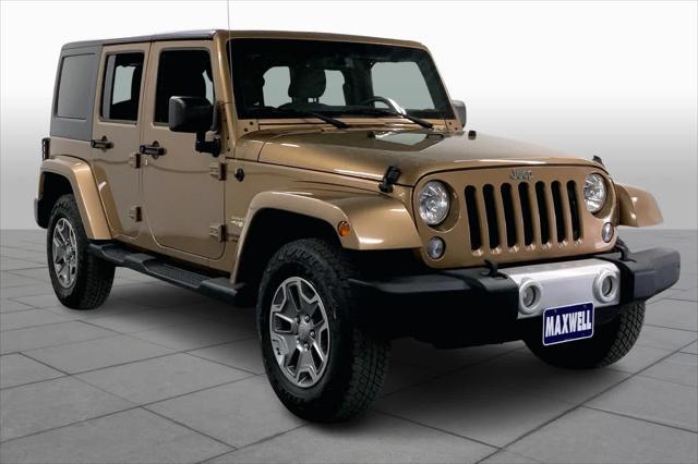 used 2015 Jeep Wrangler Unlimited car, priced at $19,985