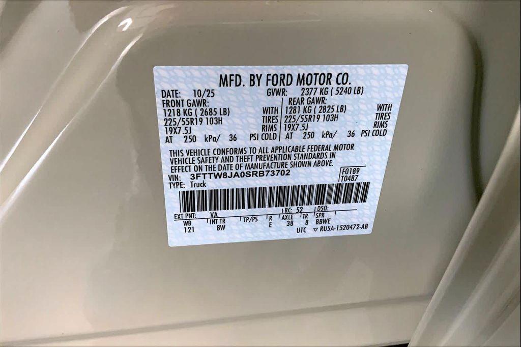 new 2025 Ford Maverick car, priced at $33,841