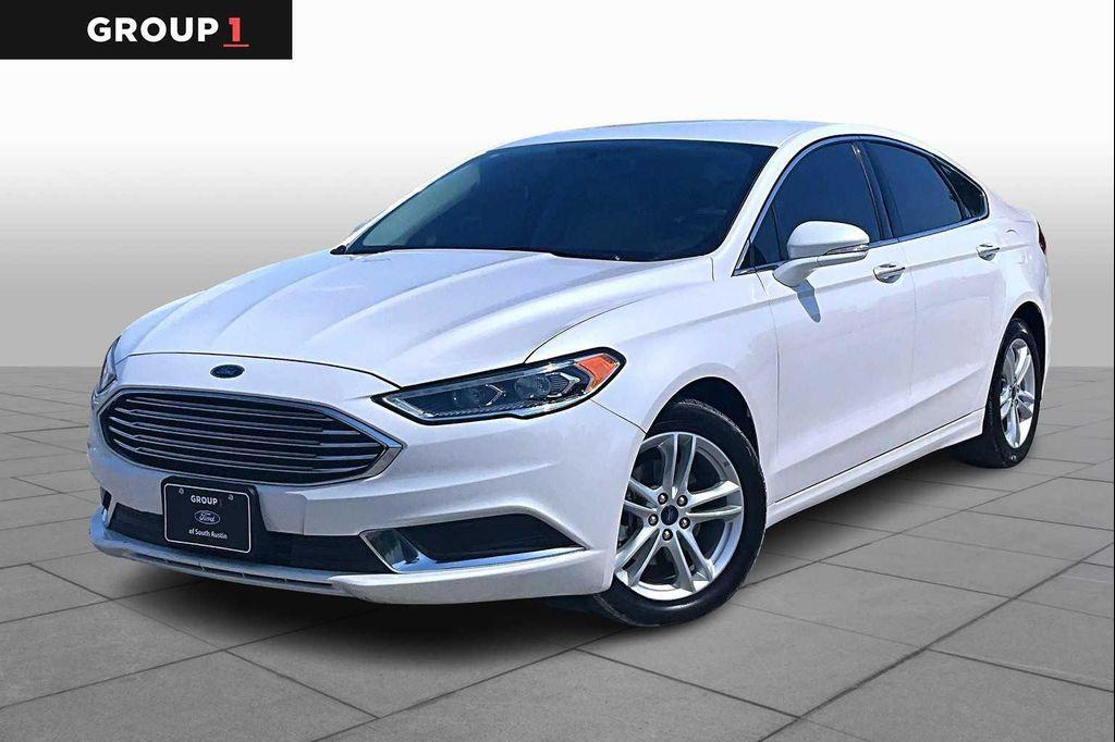used 2018 Ford Fusion car, priced at $16,971