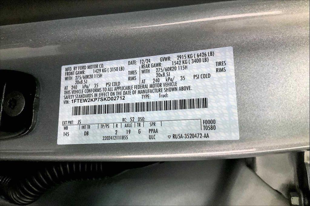 new 2025 Ford F-150 car, priced at $40,738