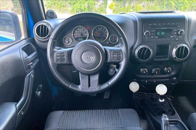 used 2011 Jeep Wrangler Unlimited car, priced at $14,971
