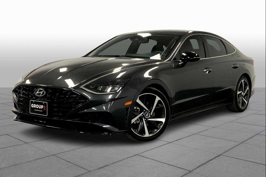 used 2021 Hyundai Sonata car, priced at $19,583