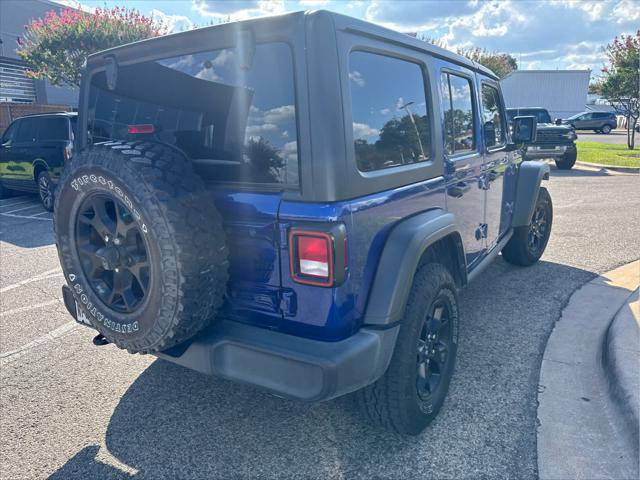 used 2020 Jeep Wrangler Unlimited car, priced at $25,971
