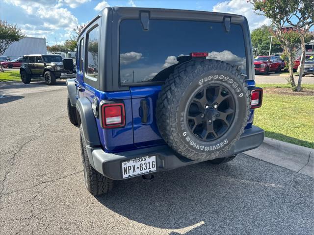 used 2020 Jeep Wrangler Unlimited car, priced at $25,971