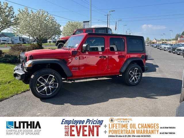 new 2025 Jeep Wrangler 4xe car, priced at $56,500