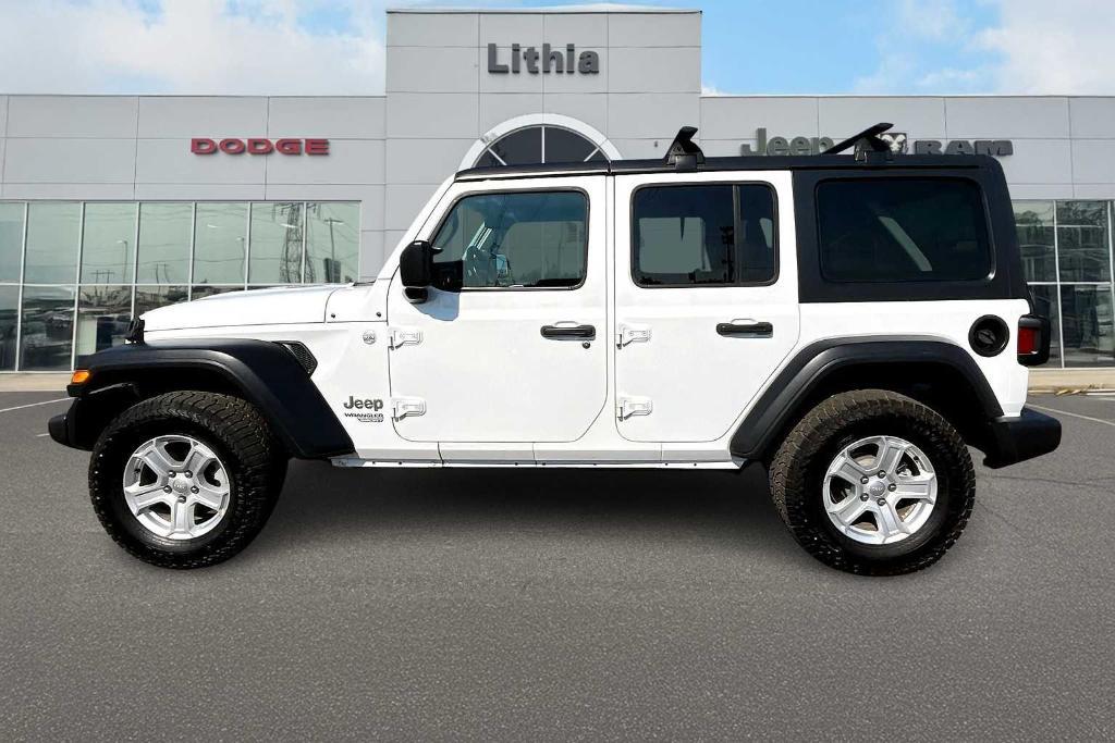 used 2018 Jeep Wrangler Unlimited car, priced at $22,900