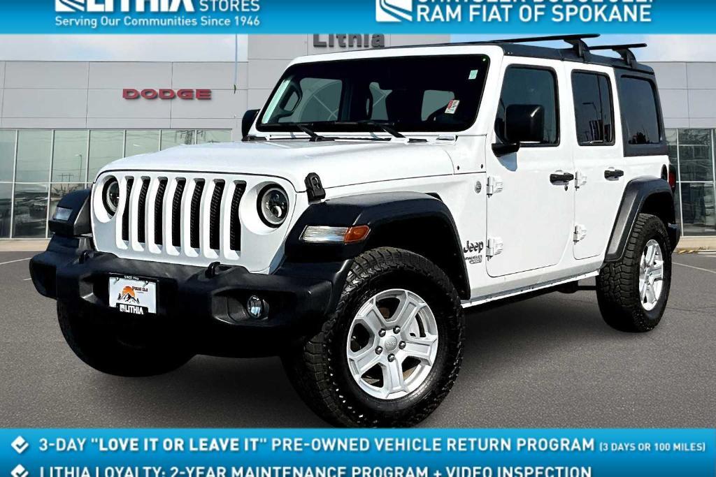 used 2018 Jeep Wrangler Unlimited car, priced at $22,900