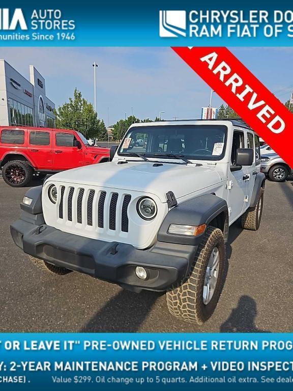 used 2018 Jeep Wrangler Unlimited car, priced at $22,900