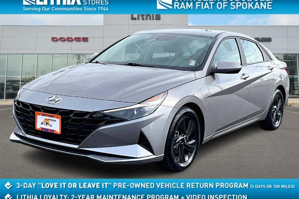 used 2021 Hyundai Elantra car, priced at $17,900