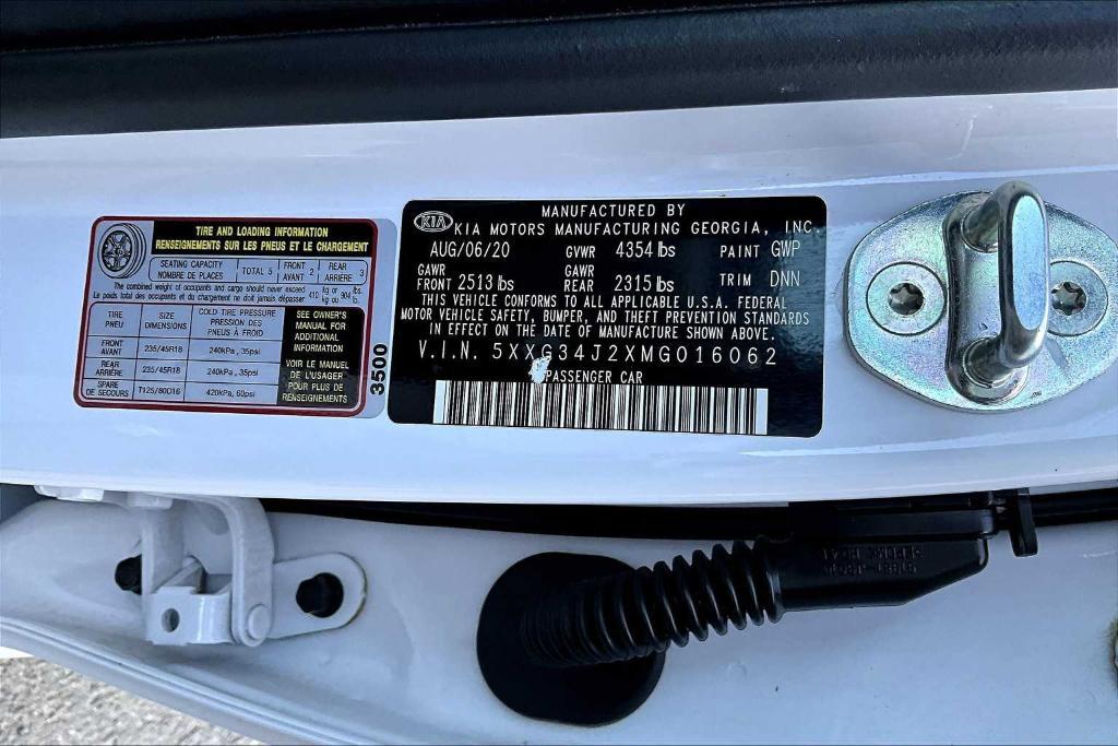 used 2021 Kia K5 car, priced at $25,000