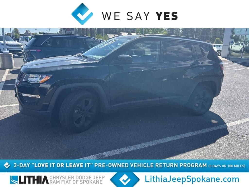 used 2020 Jeep Compass car, priced at $19,000