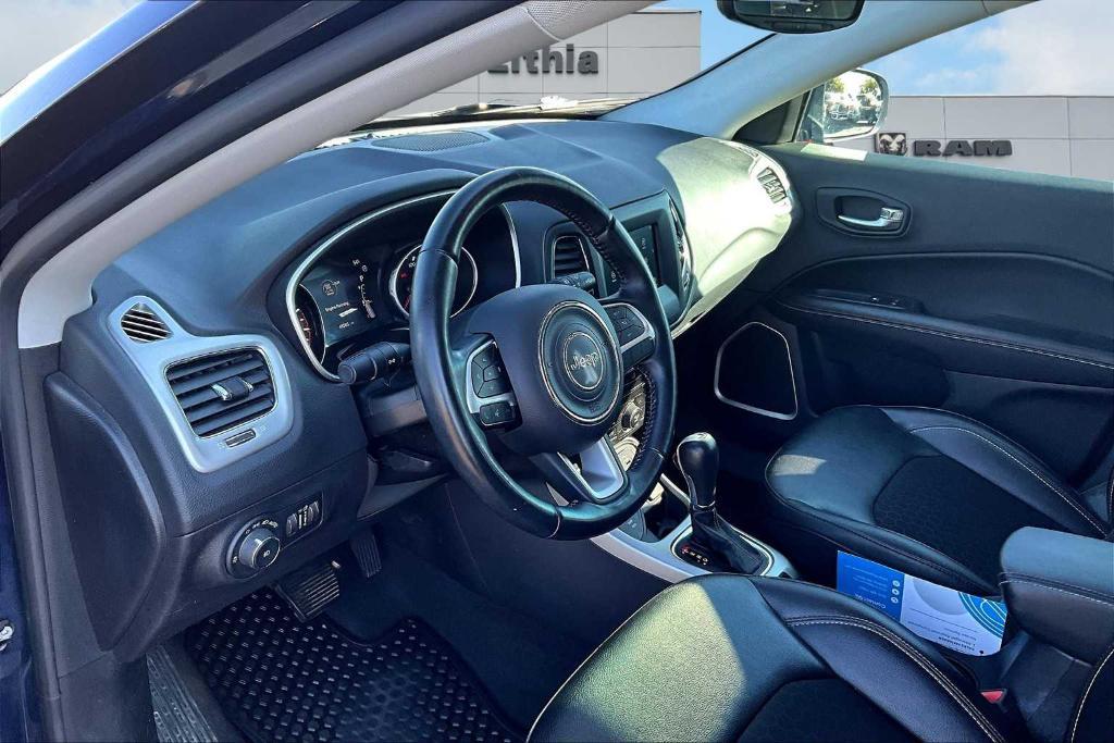 used 2021 Jeep Compass car, priced at $19,000