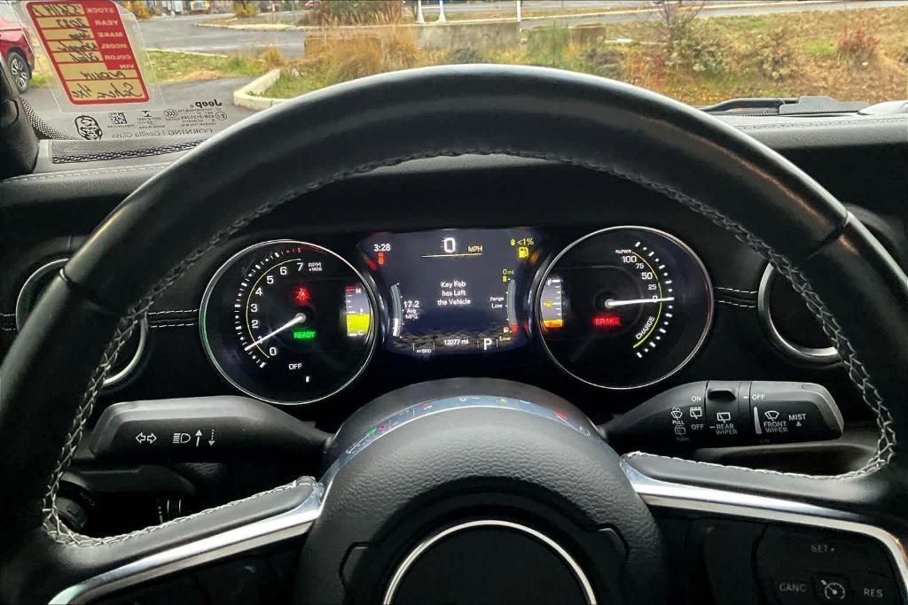 used 2023 Jeep Wrangler 4xe car, priced at $32,995